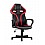Кресло игровое TopChairs Racer Lighti черное с красным