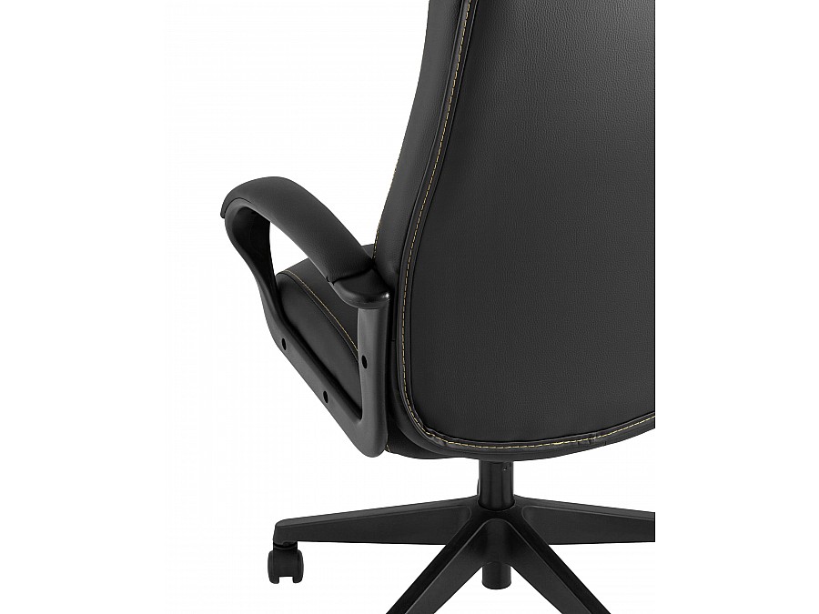 Кресло игровое TopChairs ST-CYBER 8 черный/желтый