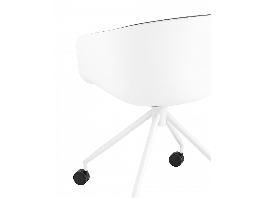 Кресло офисное LIBRA рогожка серый