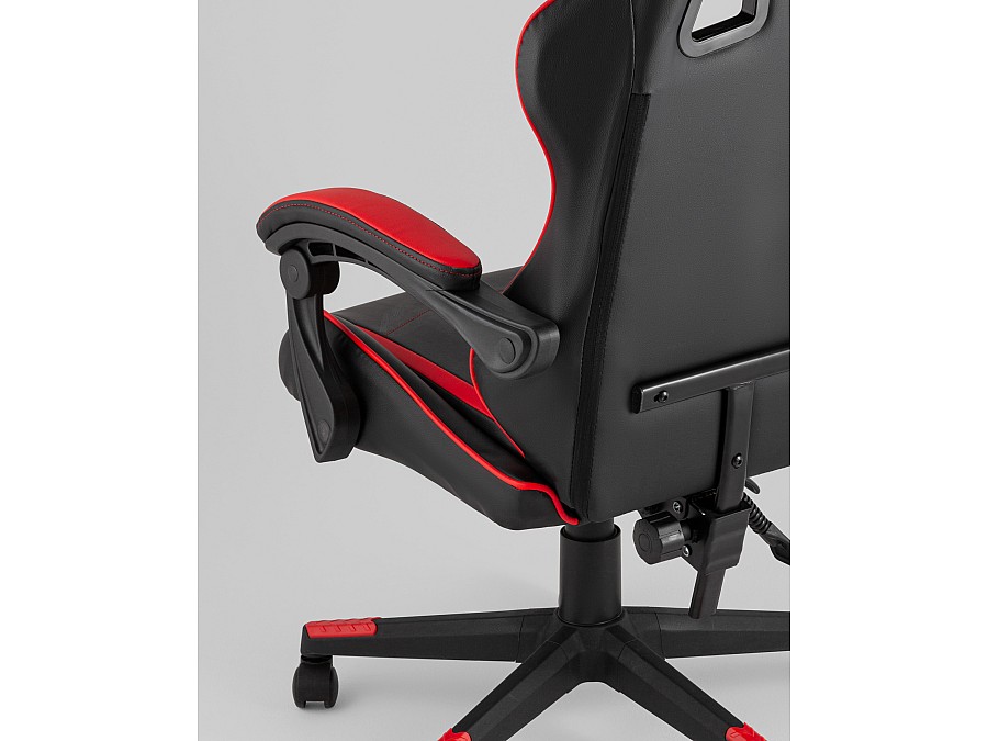 Кресло спортивное TopChairs Shadow черно-красный