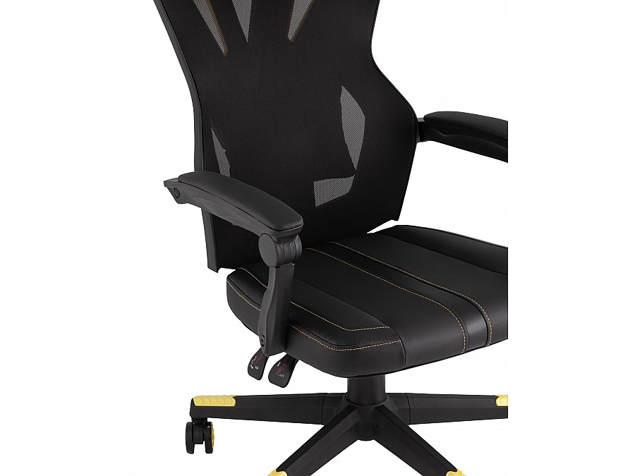 Кресло спортивное TopChairs Айронхайд желтый