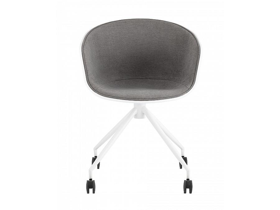 Кресло офисное LIBRA рогожка серый