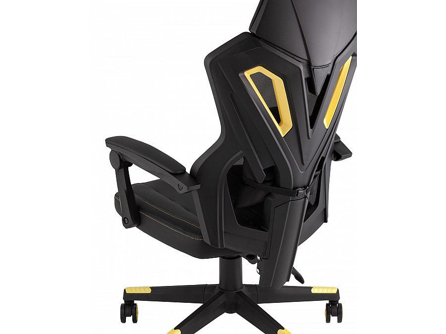 Кресло спортивное TopChairs Айронхайд желтый