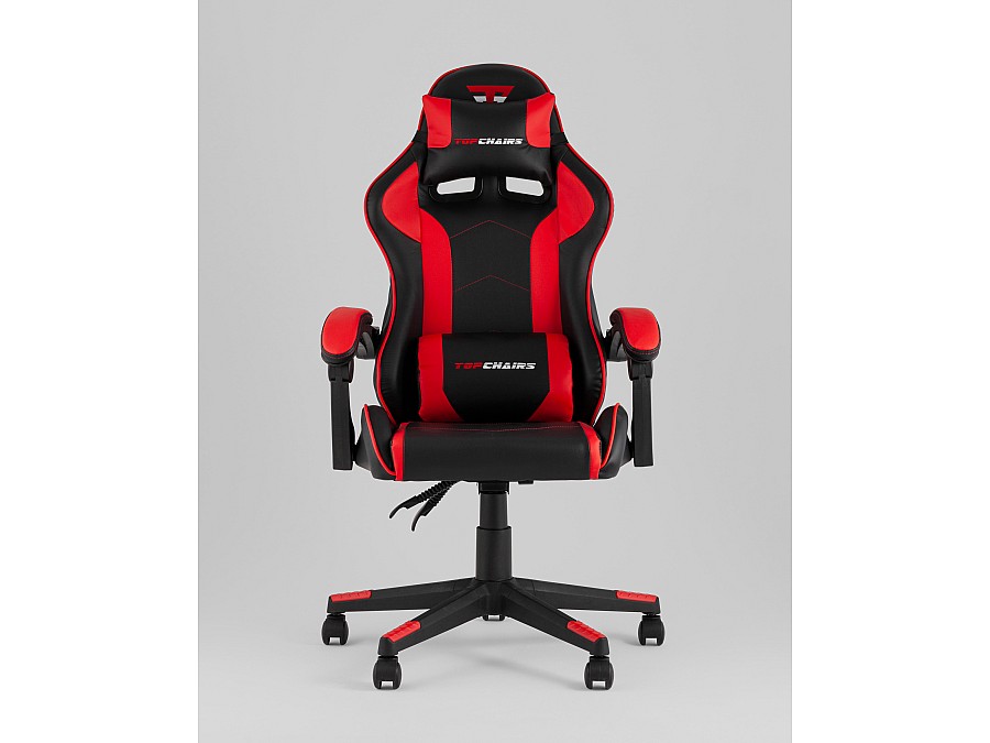 Кресло спортивное TopChairs Shadow черно-красный