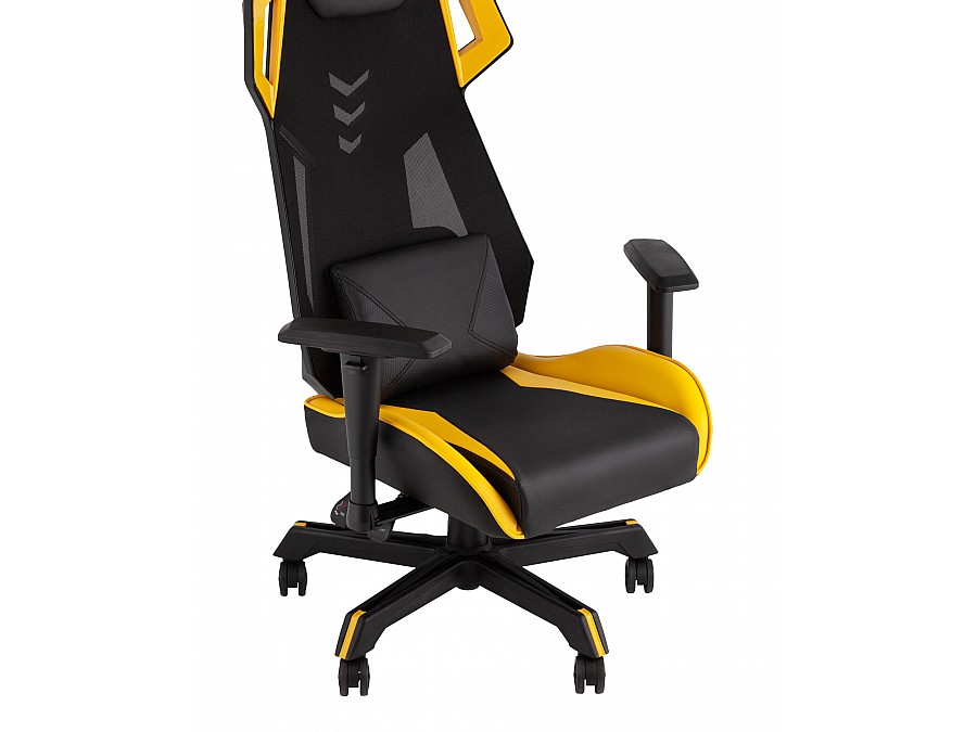 Кресло игровое TopChairs Рэтчэт желтый