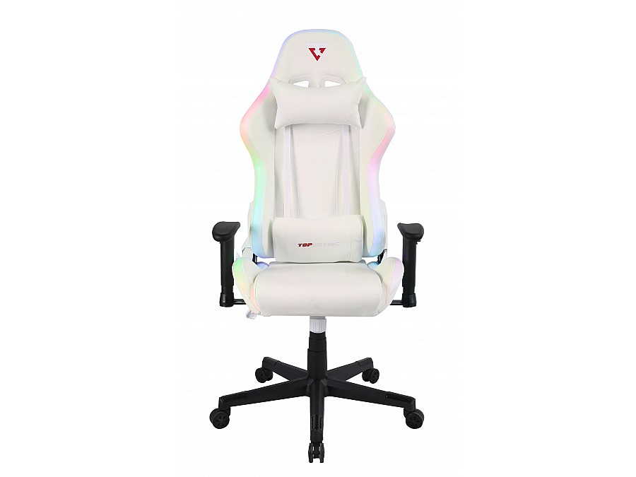 Кресло спортивное TopChairs GMM-080 белый на черной базе
