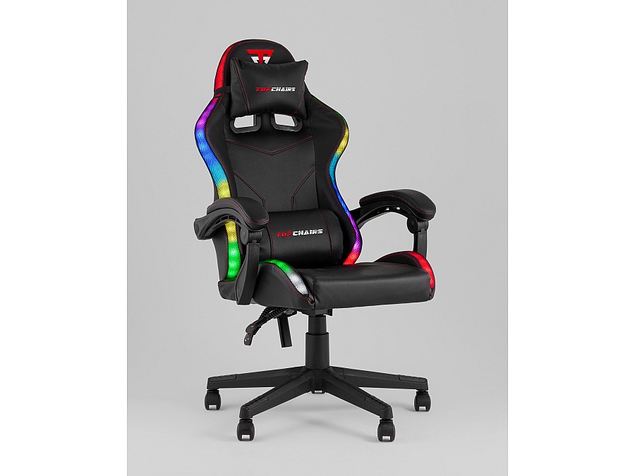 Кресло спортивное TopChairs Druid черный