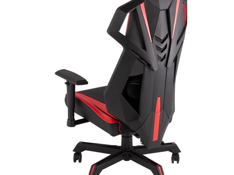 Кресло спортивное TopChairs Рэтчэт красный