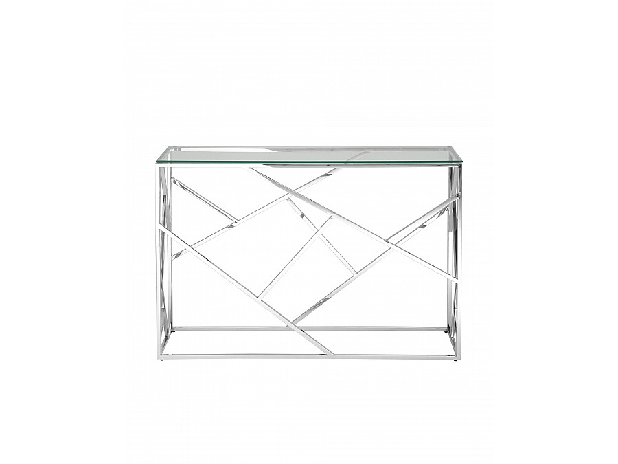 Консоль АРТ ДЕКО 115*30 серебро