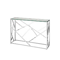 Консоль АРТ ДЕКО 115*30 серебро