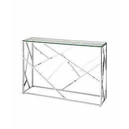 Консоль АРТ ДЕКО 115*30 серебро