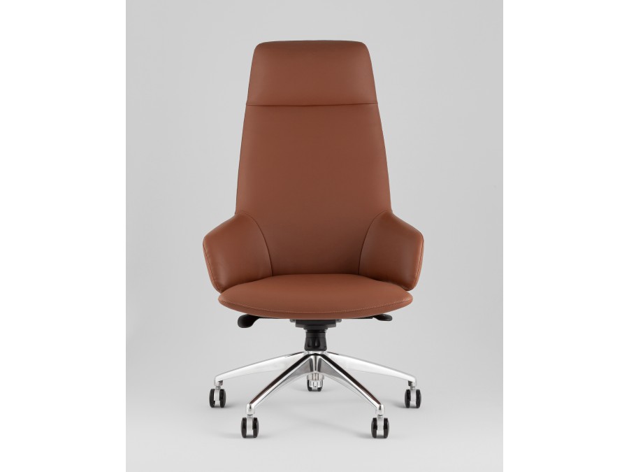 Кресло руководителя TopChairs Bow шоколадный