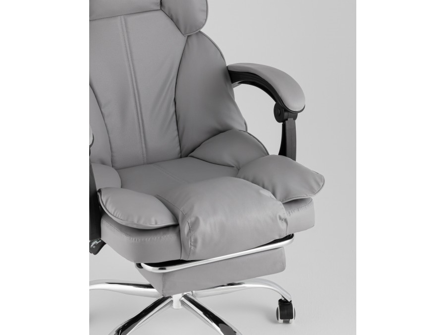 Кресло руководителя TopChairs Siento серый