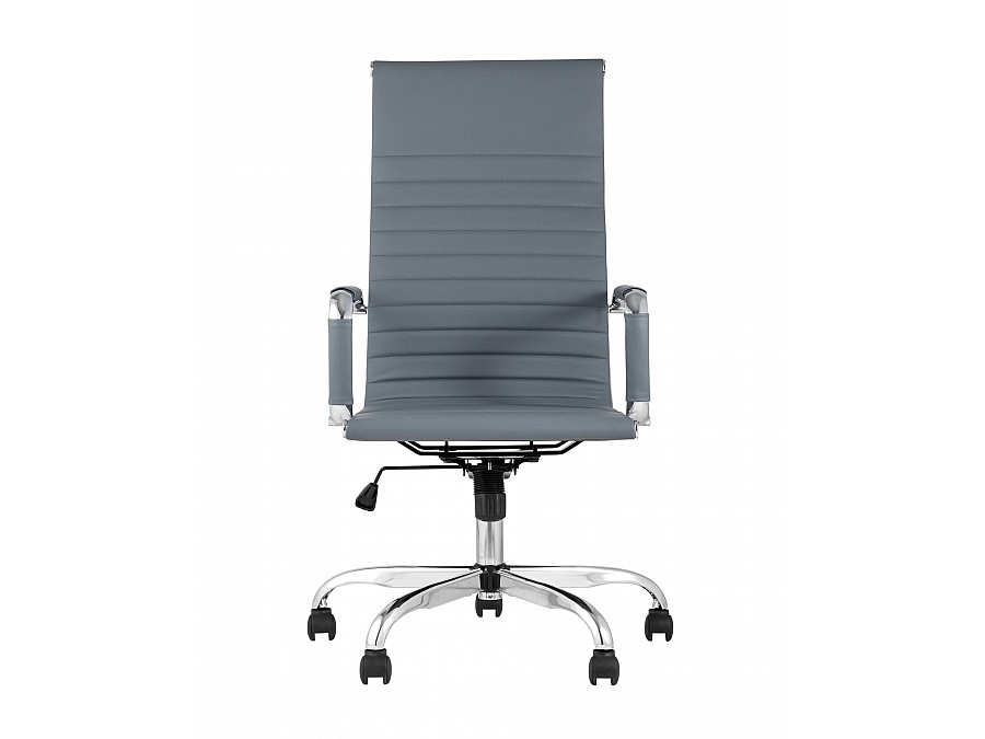 Кресло руководителя TopChairs City серый