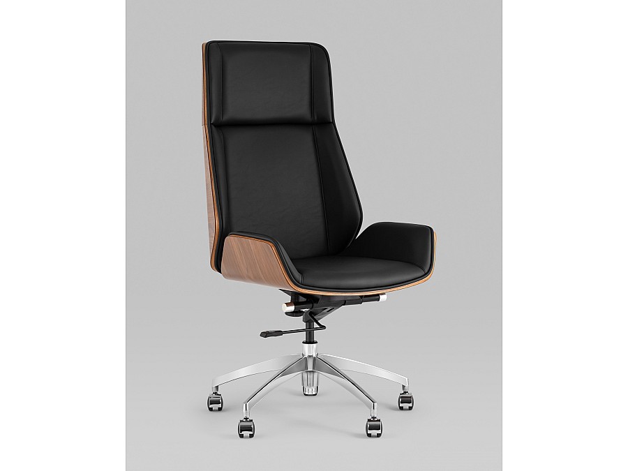 Кресло руководителя TopChairs Crown SN черный