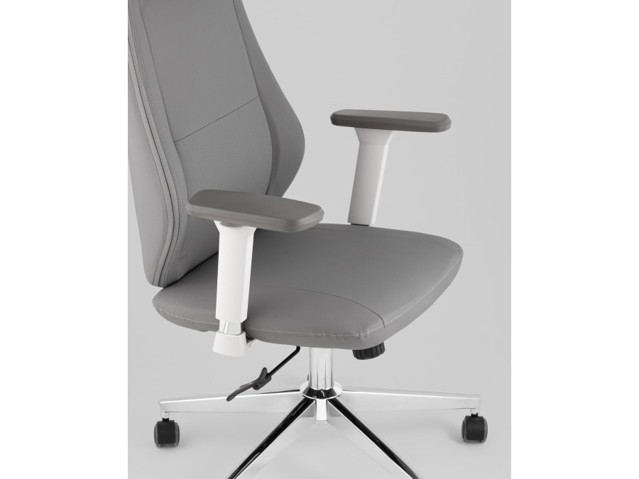 Кресло руководителя TopChairs Trophey серый