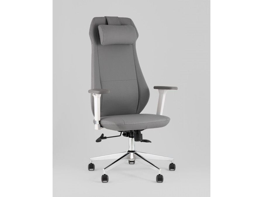 Кресло руководителя TopChairs Trophey серый