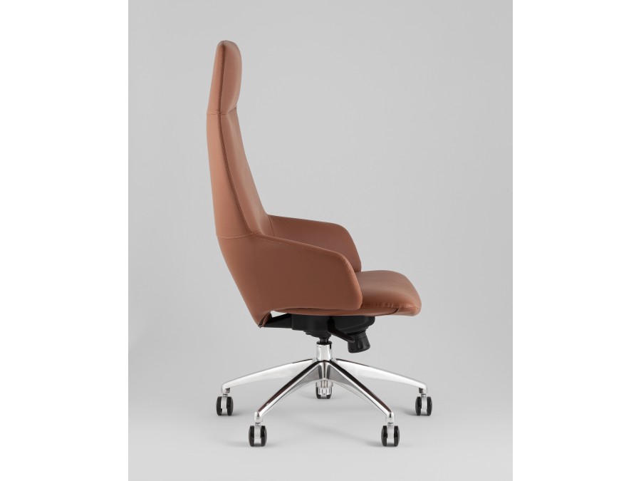 Кресло руководителя TopChairs Bow шоколадный