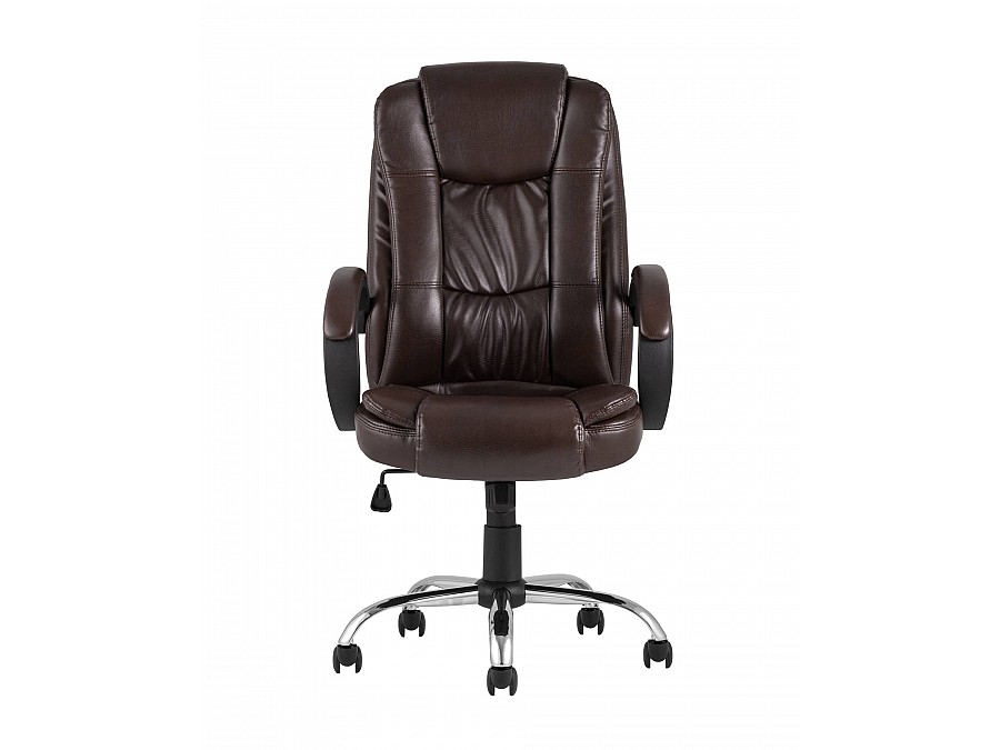 Кресло руководителя TopChairs Atlant коричневое