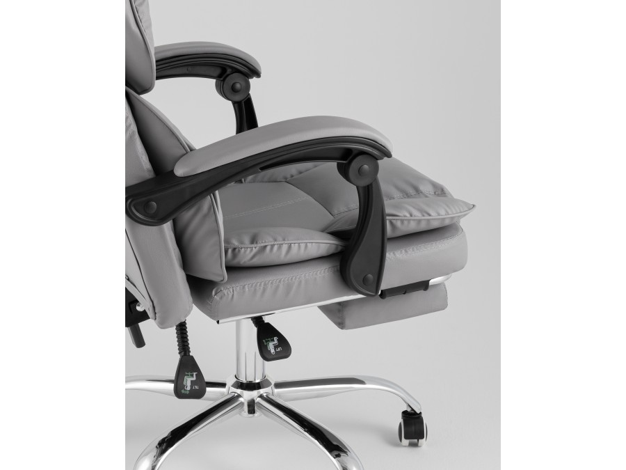 Кресло руководителя TopChairs Siento серый