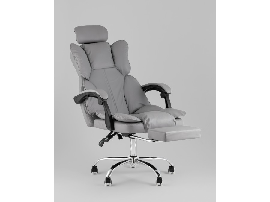 Кресло руководителя TopChairs Siento серый