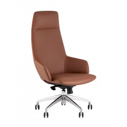 Кресло руководителя TopChairs Bow шоколадный