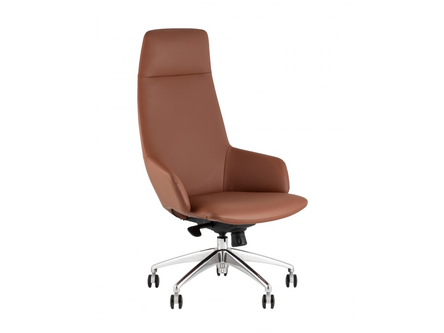 Кресло руководителя TopChairs Bow шоколадный