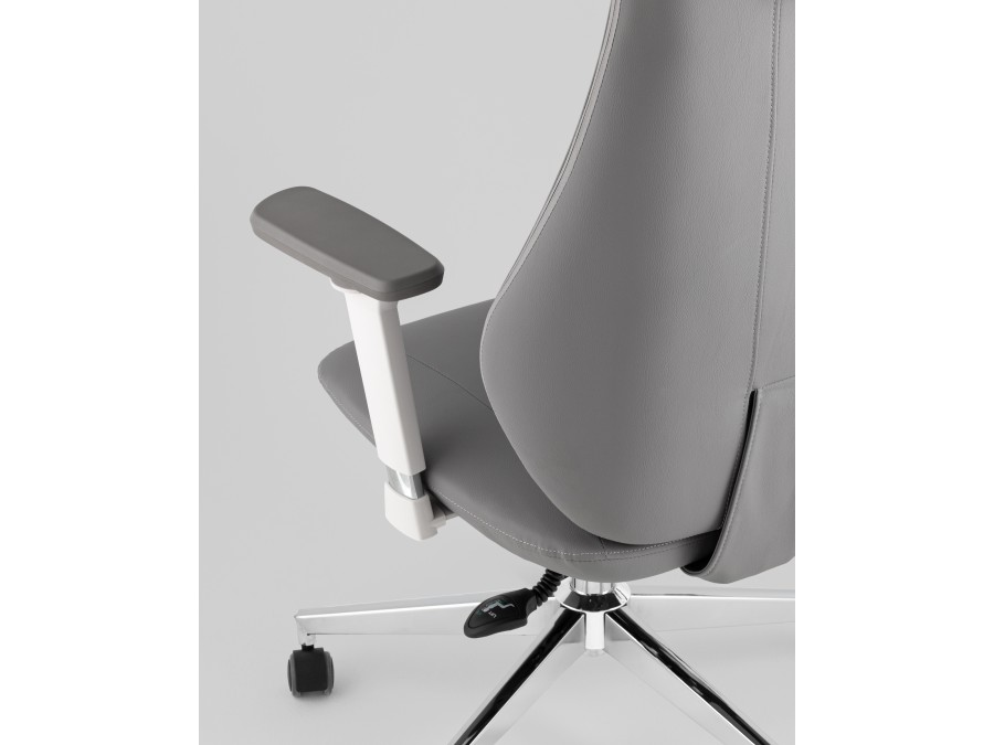 Кресло руководителя TopChairs Trophey серый