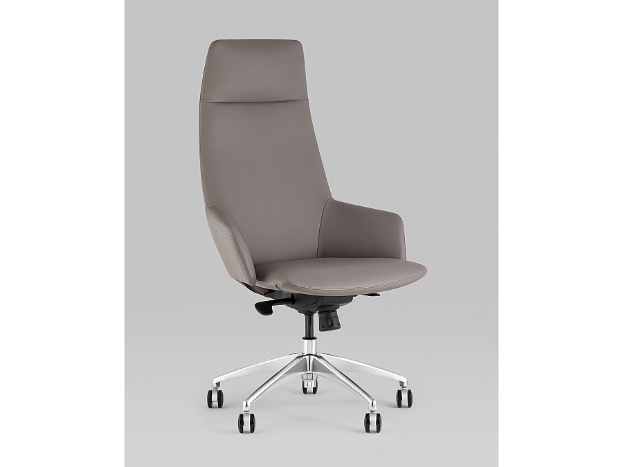 Кресло руководителя TopChairs Bow серый