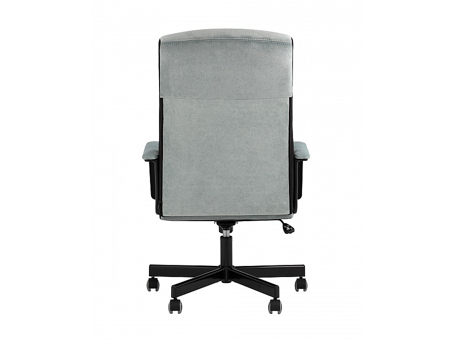 Кресло руководителя TopChairs ST-DOMINGO серо-голубой