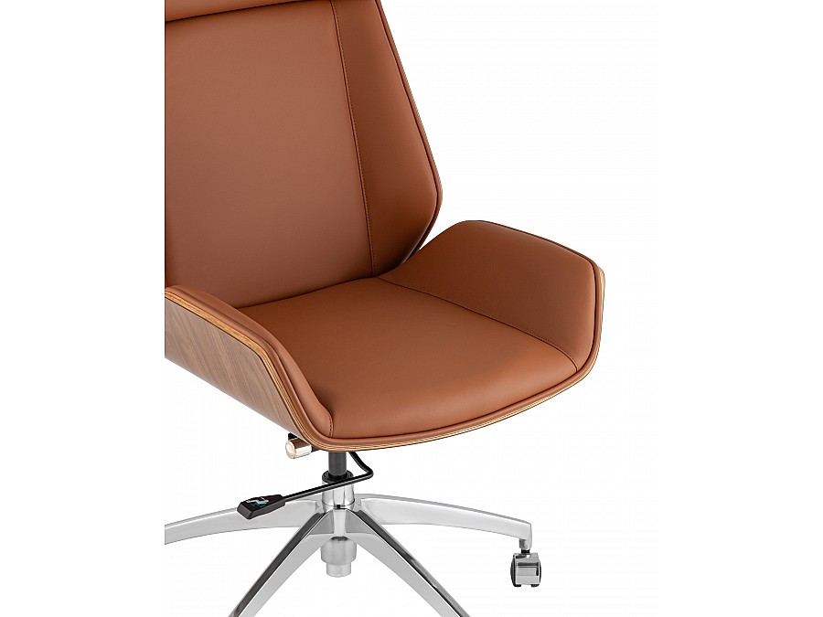 Кресло руководителя TopChairs Crown SN коричневый