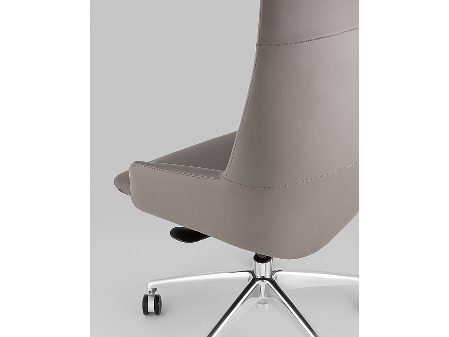 Кресло руководителя TopChairs Bow серый