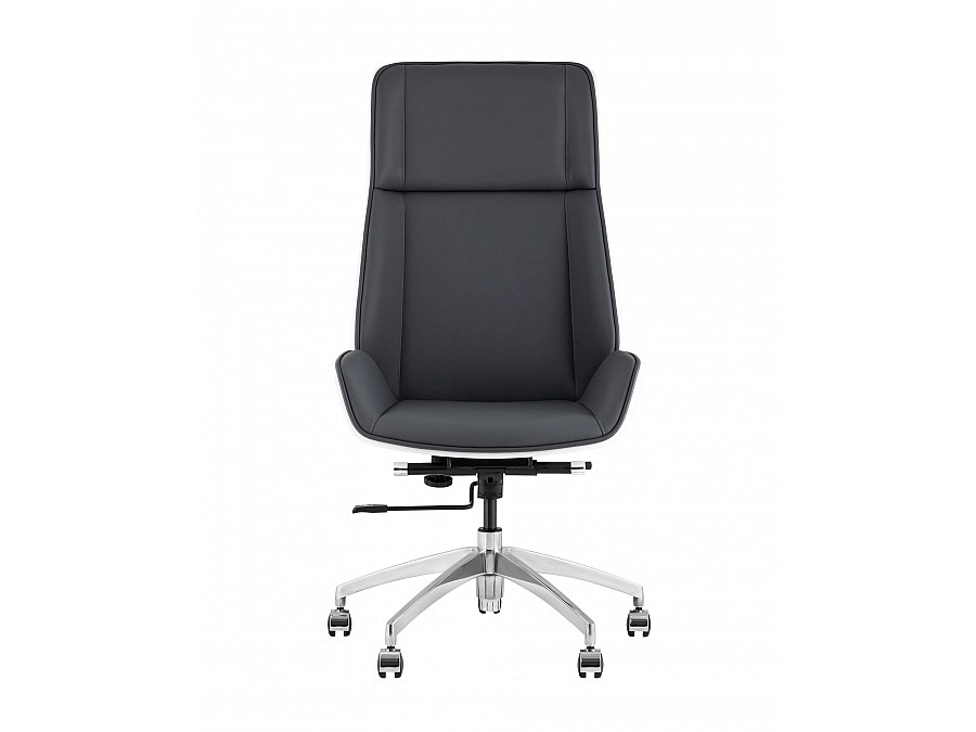 Кресло руководителя TopChairs Crown SN серо-голубой