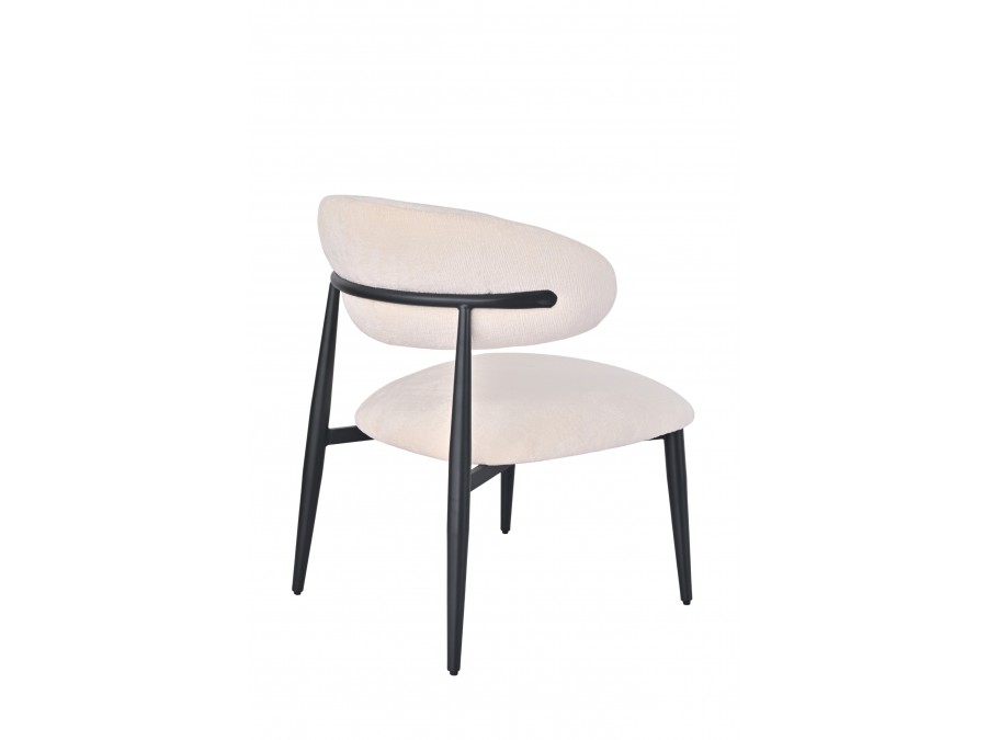 Кресло лаунж Ayla молочный 2 шт.