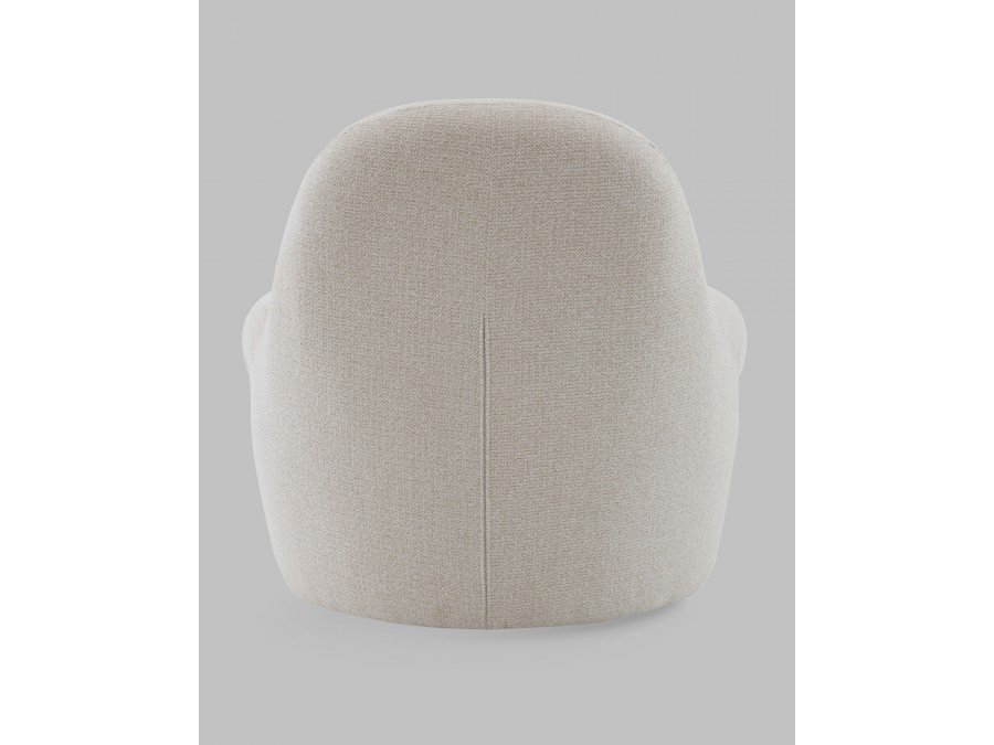 Кресло лаунж Fir светло-серый