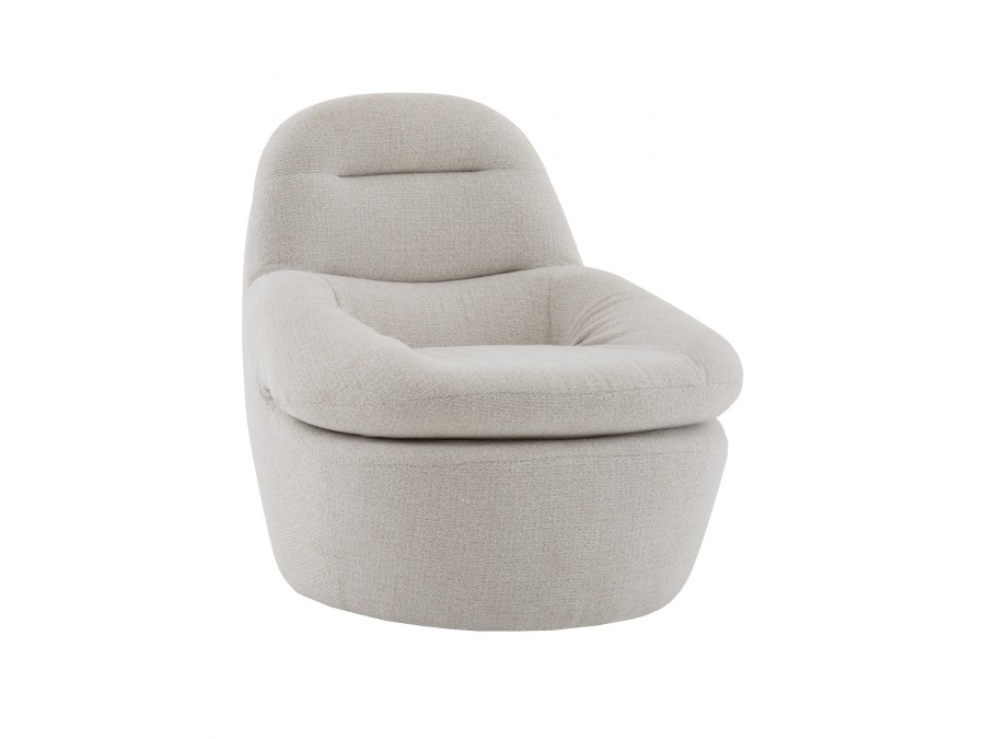 Кресло лаунж Fir светло-серый