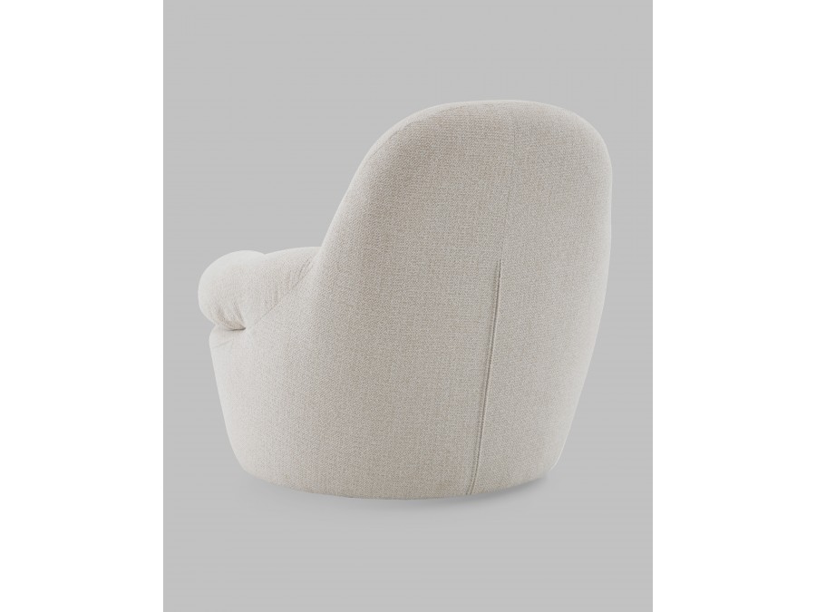 Кресло лаунж Fir светло-серый