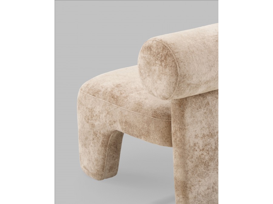 Кресло лаунж Voma мокка