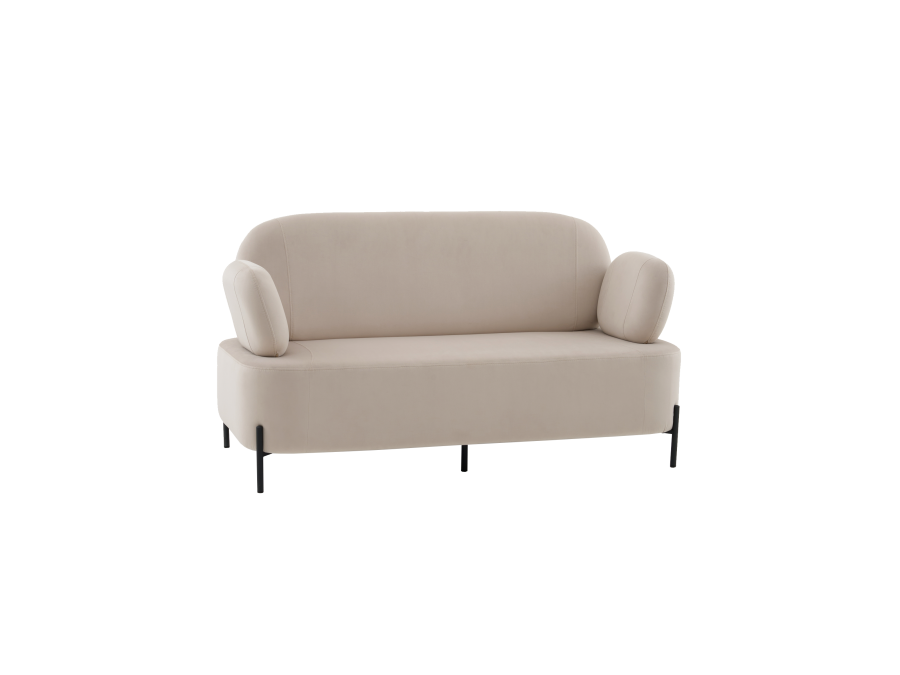 Диван Кэнди велюр бежевый