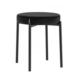 Табурет Рио велюр черный