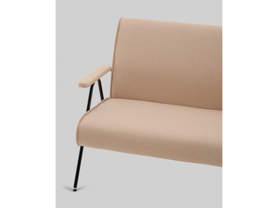 Диван Эндино рогожка бежевый