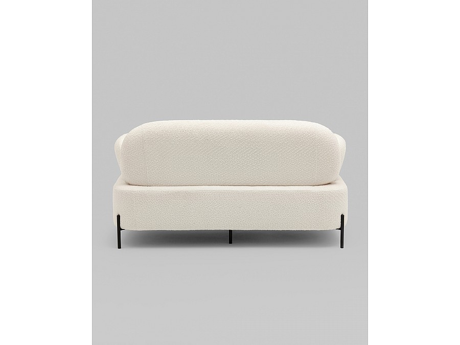 Диван Кэнди ткань букле белый