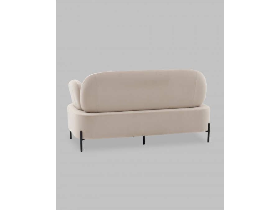 Диван Кэнди велюр бежевый
