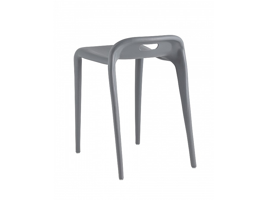 Табурет Sletten пластик серый