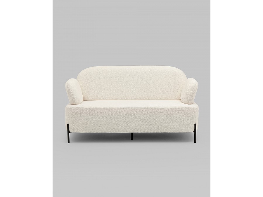 Диван Кэнди ткань букле белый