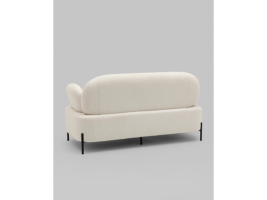 Диван Кэнди ткань букле белый