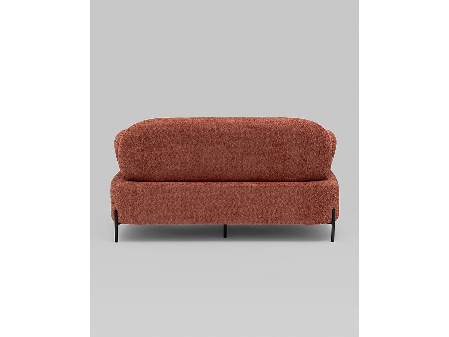 Диван Кэнди ткань букле коралловый