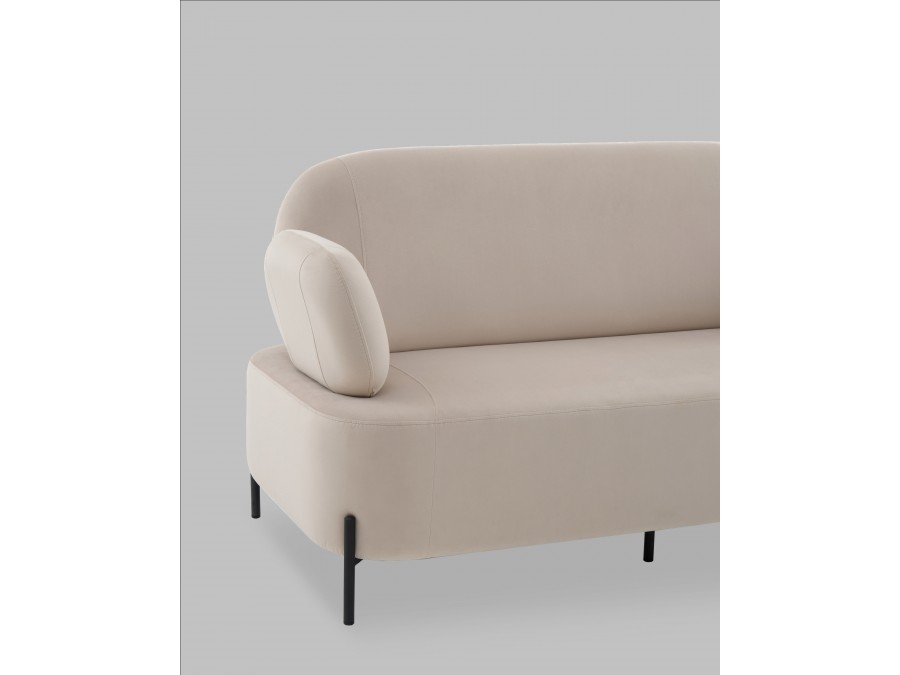 Диван Кэнди велюр бежевый