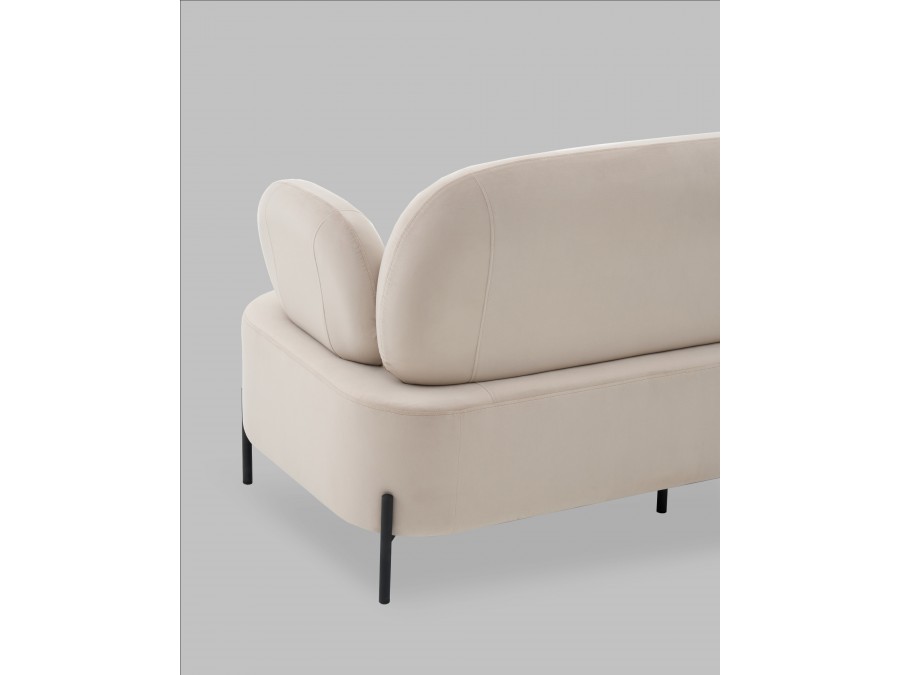 Диван Кэнди велюр бежевый