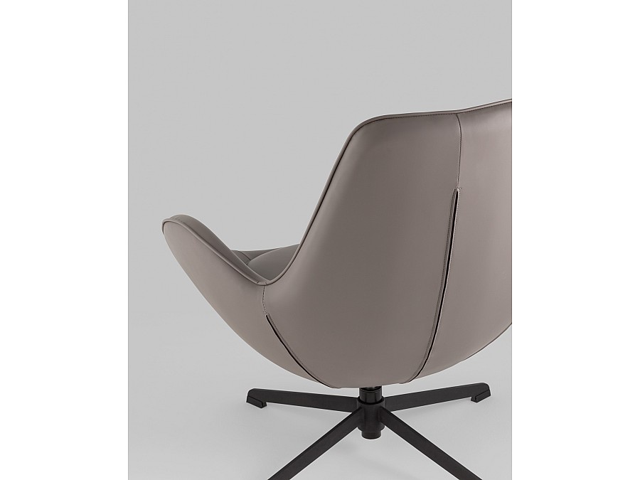 Кресло TopChairs Ostra серый